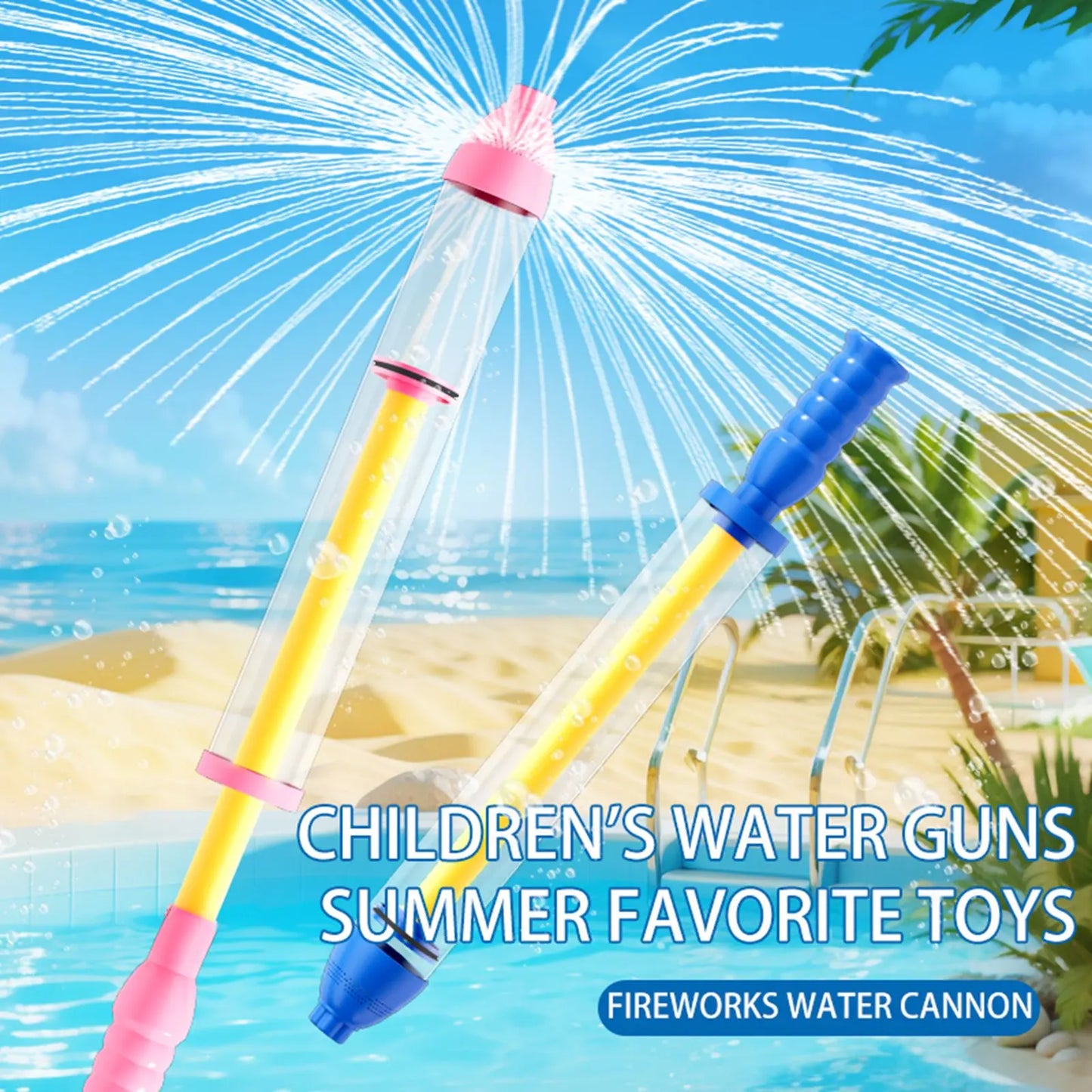 Magic Water Fireworks Blaster – Cool Summer Fun for Kids!