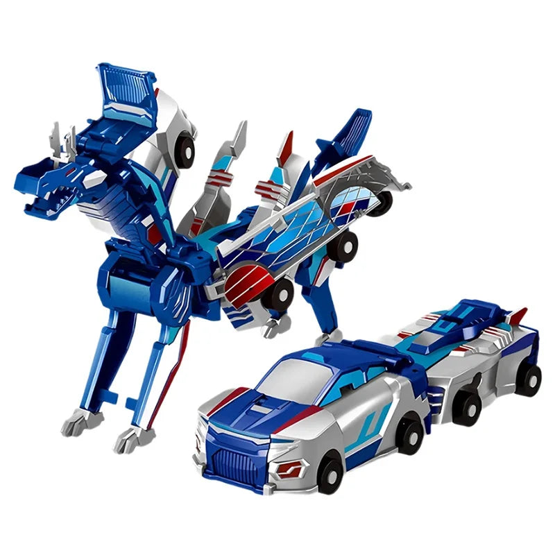 Crash to Dino: Collision-Changing Car Toy