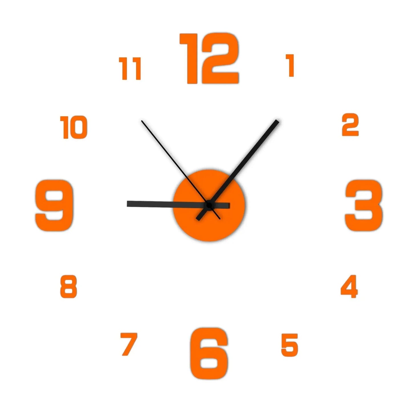Afinmex™ 3D Wall Decal Decorative Clock